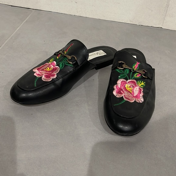 Black Mules - Picture 2 of 4